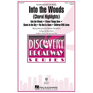 Hal Leonard Into the Woods (Choral Highlights Discovery Level 2) 2-Part arranged by Mark Brymer