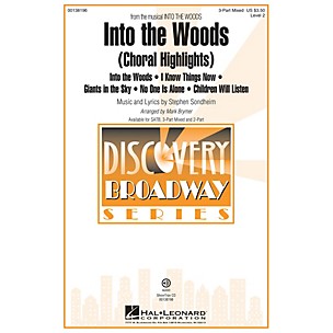 Hal Leonard Into the Woods (Choral Highlights Discovery Level 2) 3-Part Mixed arranged by Mark Brymer