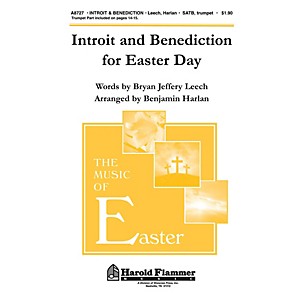 Shawnee Press Introit and Benediction for Easter Day SATB arranged by Benjamin Harlan