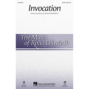 Hal Leonard Invocation CHOIRTRAX CD Composed by Rollo Dilworth