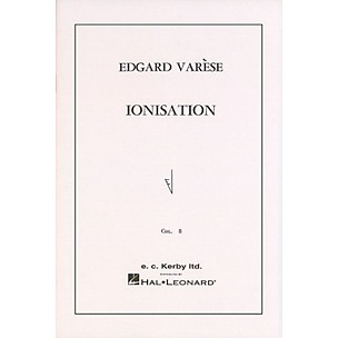 Ricordi Ionisation for Percussion Ensemble of 13 Players Marching Band Percussion Series by Edgard Varèse