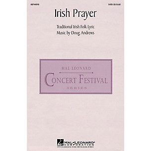 Hal Leonard Irish Prayer SATB composed by Doug Andrews