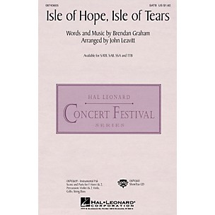 Hal Leonard Isle of Hope, Isle of Tears TTB by The Irish Tenors Arranged by John Leavitt