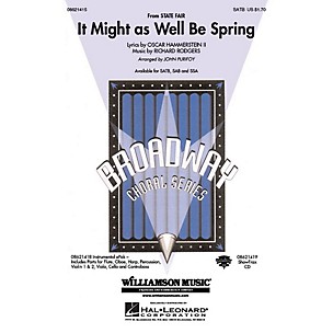 Hal Leonard It Might as Well Be Spring (from the film State Fair) SAB Arranged by John Purifoy