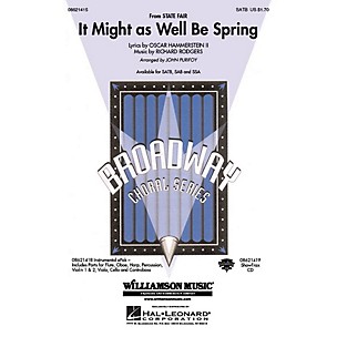 Hal Leonard It Might as Well Be Spring (from the film State Fair) SATB arranged by John Purifoy