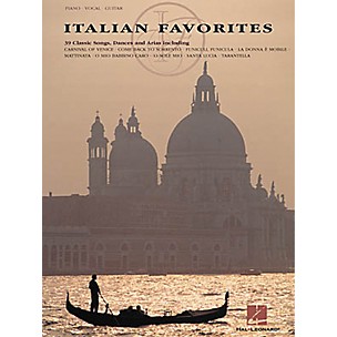 Hal Leonard Italian Favorites Piano, Vocal, Guitar Songbook