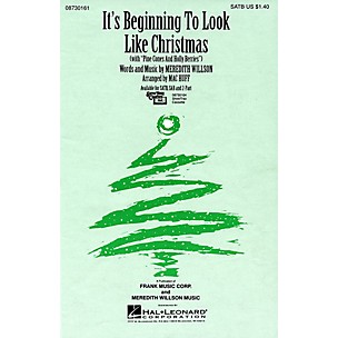Hal Leonard It's Beginning To Look Like Christmas (with Pine Cones and Holly Berries) SATB arranged by Mac Huff
