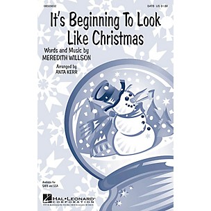 Hal Leonard It's Beginning to Look Like Christmas SATB arranged by Anita Kerr