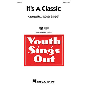 Hal Leonard It's a Classic SAB arranged by Audrey Snyder