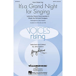 Williamson Music It's a Grand Night for Singing (from State Fair) TTBB Arranged by Jerry Rubino