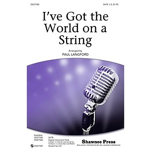 Shawnee Press I've Got the World on a String Studiotrax CD by Bing Crosby Arranged by Paul Langford