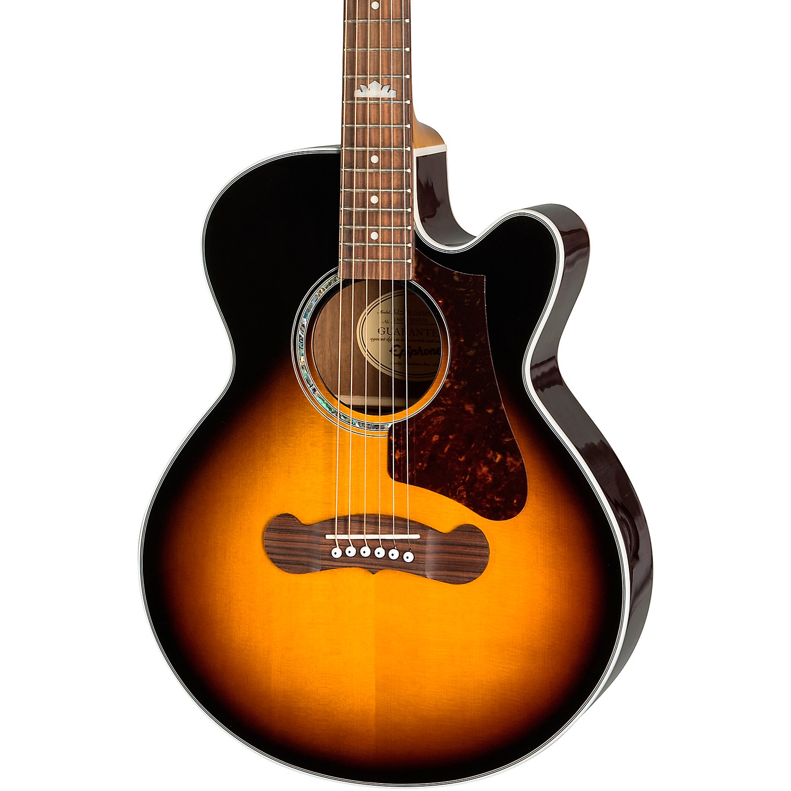 Epiphone J-200 EC Studio Parlor Acoustic-Electric Guitar