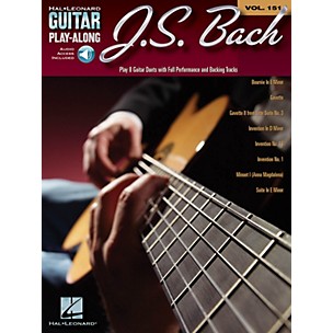 Cherry Lane J.S. Bach (Guitar Play-Along Volume 151) Guitar Play-Along Series Softcover Audio Online