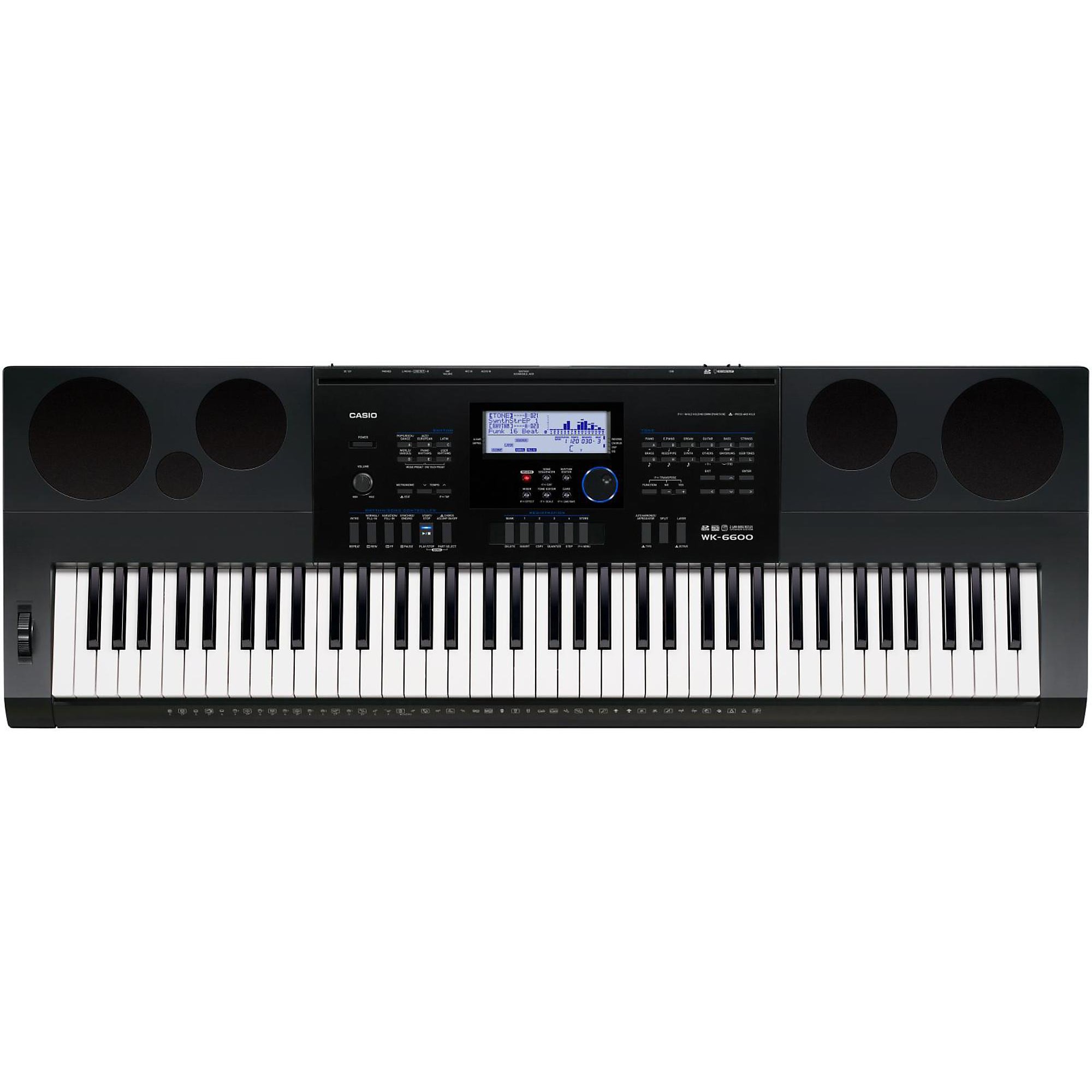 Trafikprop Seks Korrespondent Casio WK-6600 76-Key Portable Keyboard | Music & Arts