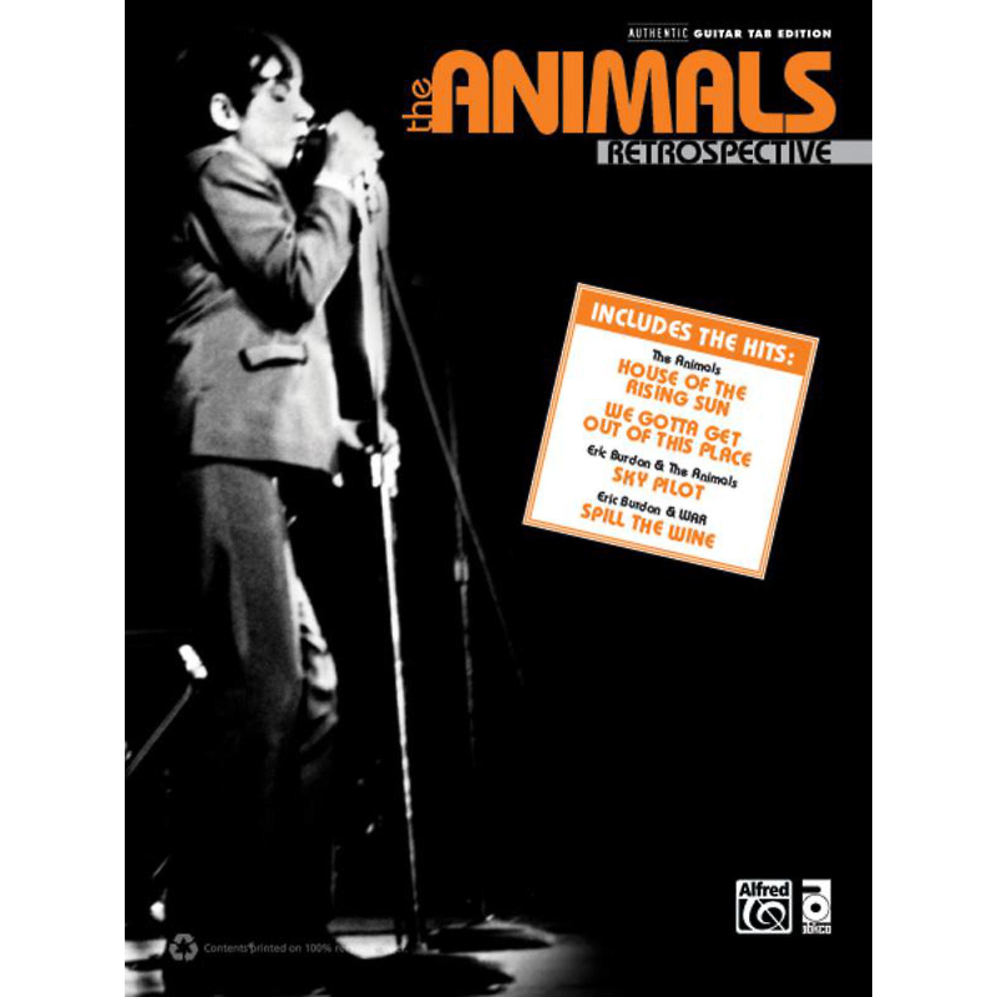 Alfred The Animals Retrospective Guitar TAB Book | Music & Arts