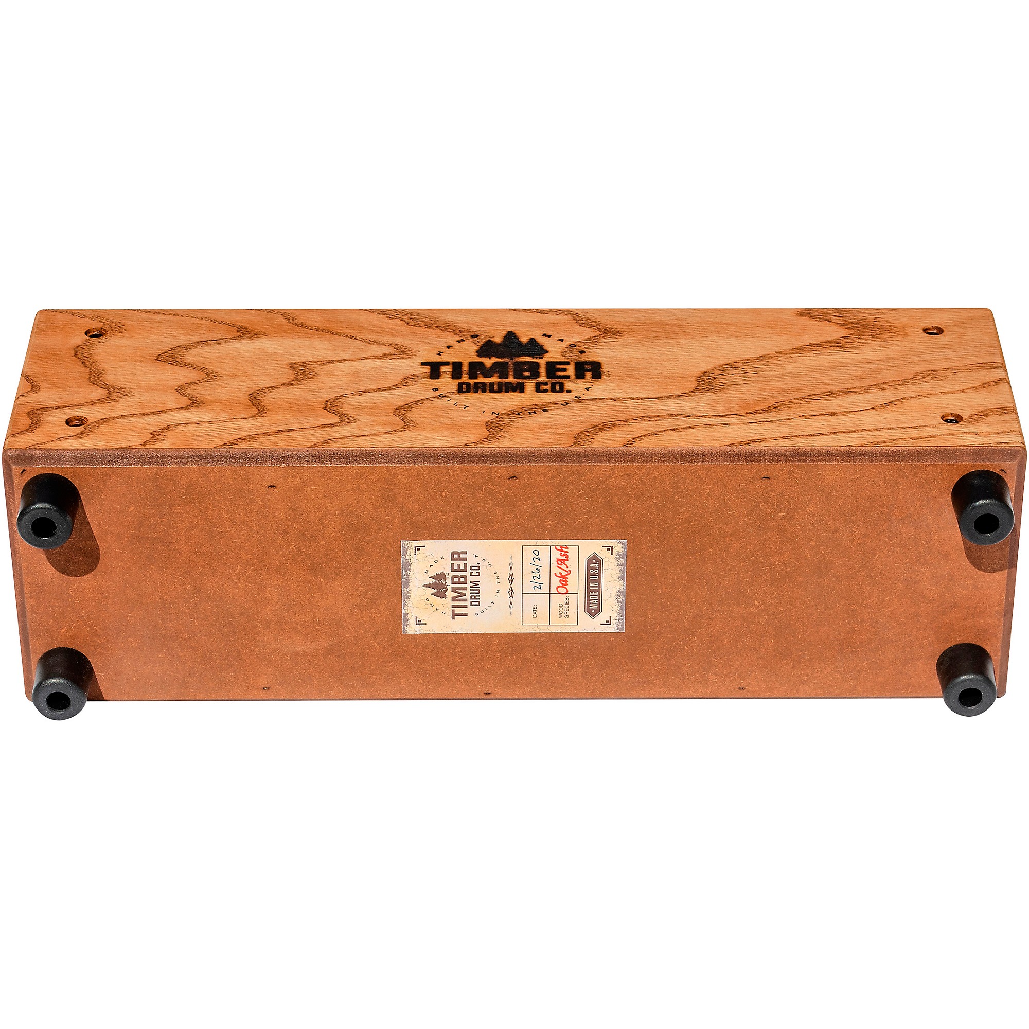 Timber Drum Company Slit Tongue Log Drum with Mallets | Music & Arts