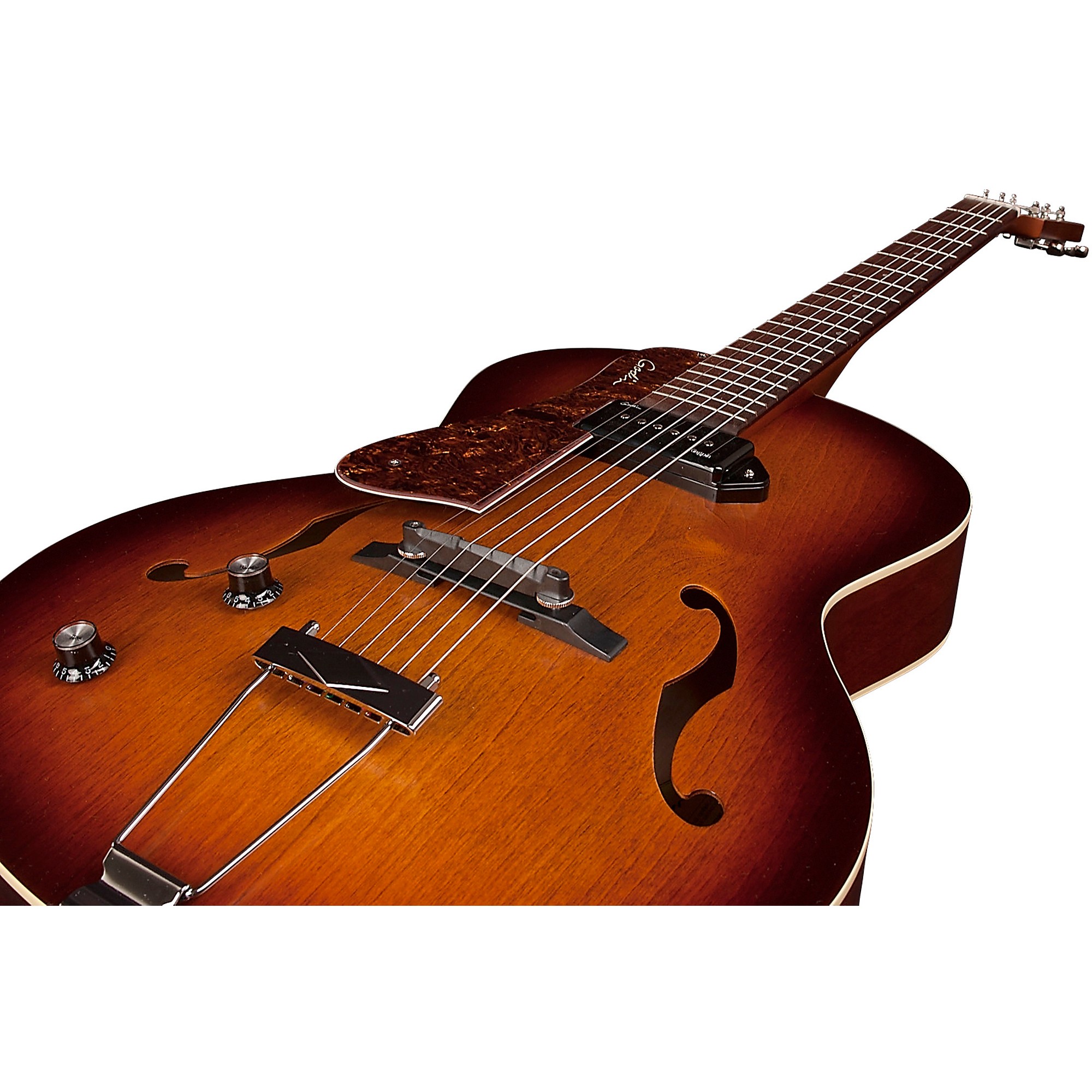 Godin Left-Handed 5th Avenue Kingpin P90 ElectrIc Guitar | Music Godin Left-Handed 5th Avenue Kingpin P90 ElectrIc Guitar | Music