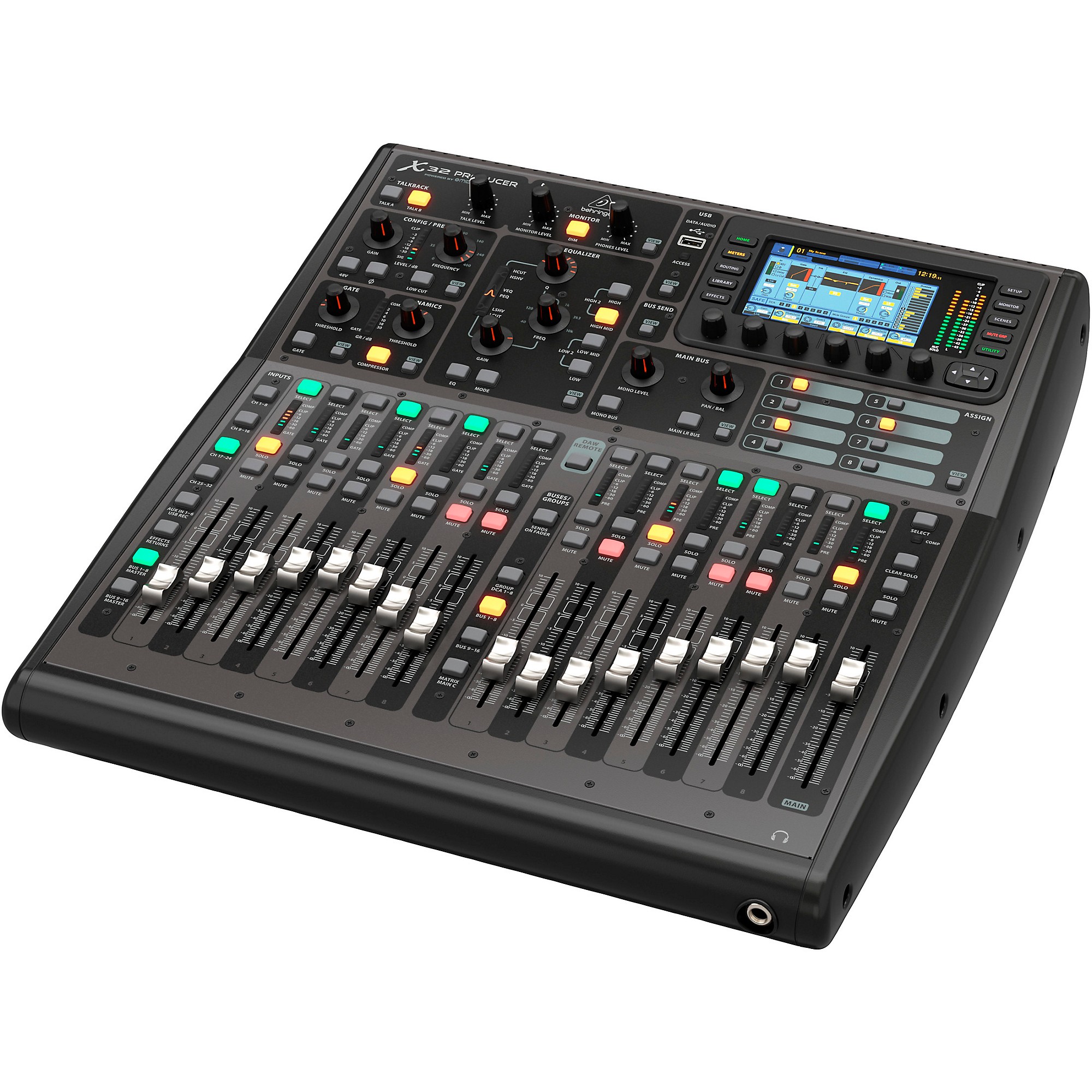 田舎暮らしマンBehringer X32 Producerデジタルミキサー Behringer X32 Producer 40-Channel Digital Mixer | Music & Arts