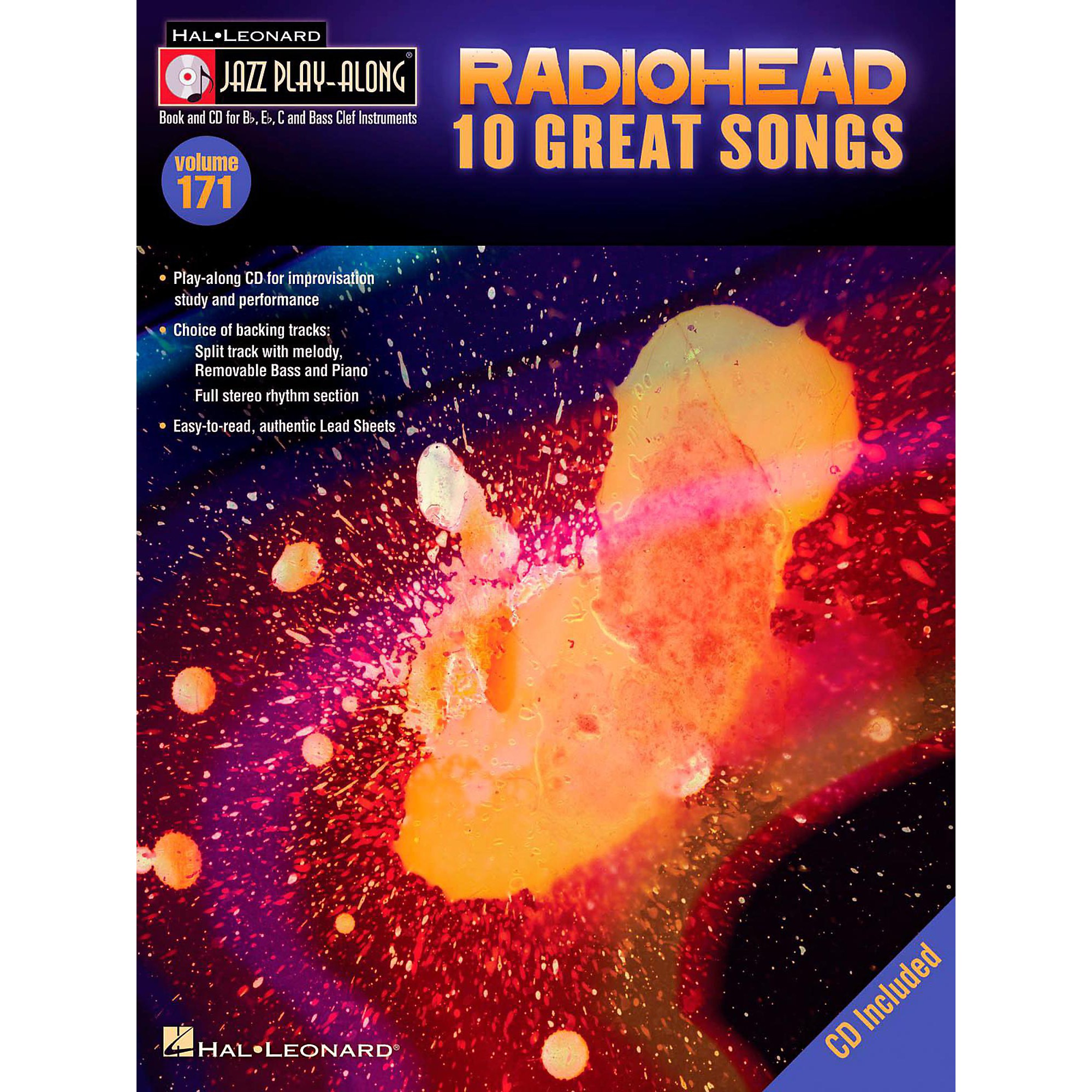 Radiohead: Jazz Play-Along Volume 171 (Book/CD)