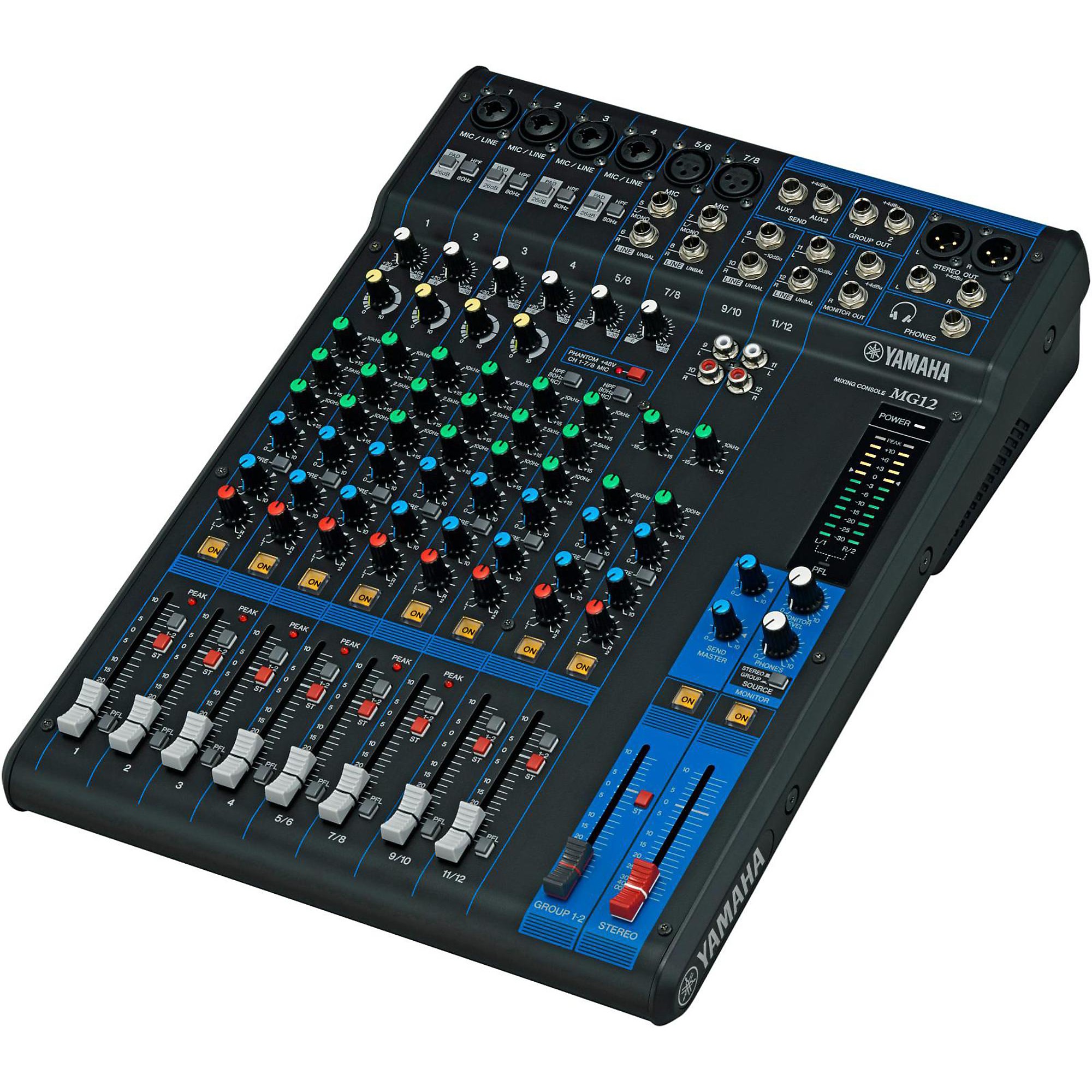 Yamaha MG12 12-Channel Mixer | Music & Arts