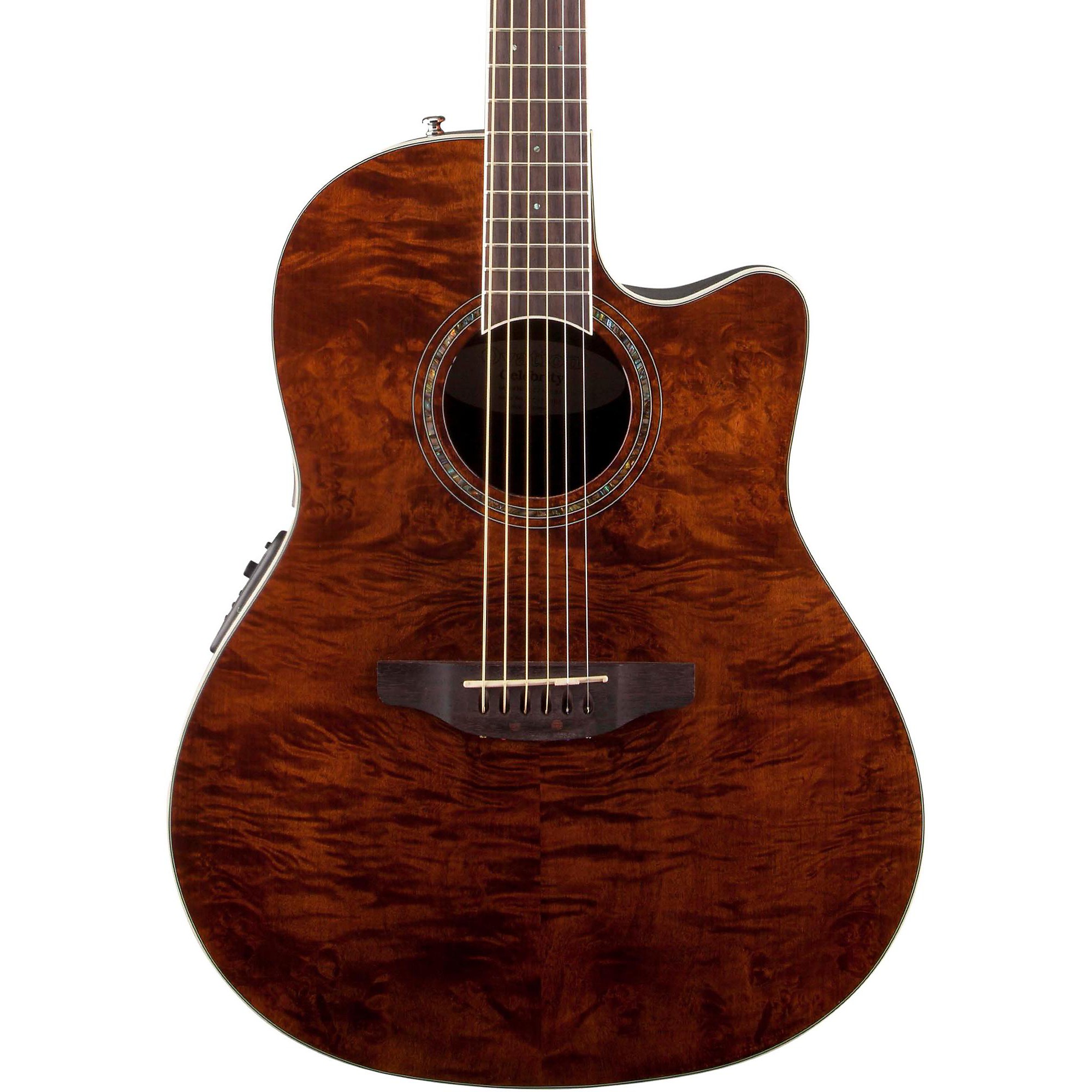 Ovation Celebrity Standard Plus Mid Depth Cutaway Acoustic-Electric Guitar  | Music & Arts