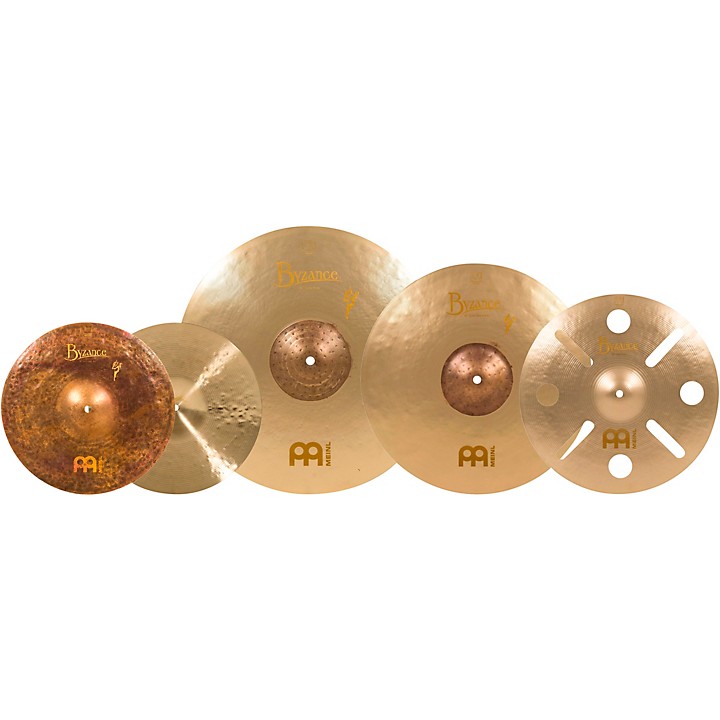 MEINL Byzance Vintage Series Benny Greb Sand Cymbal Set with Free