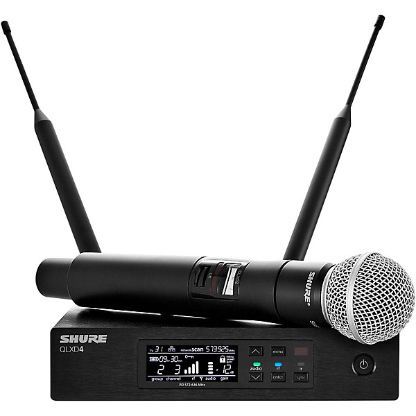 Shure QLXD Digital Wireless System with SM58 Dynamic Microphone