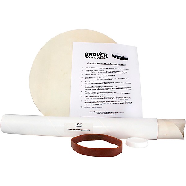Grover Pro Tambourine Replacement Head Kit Music & Arts