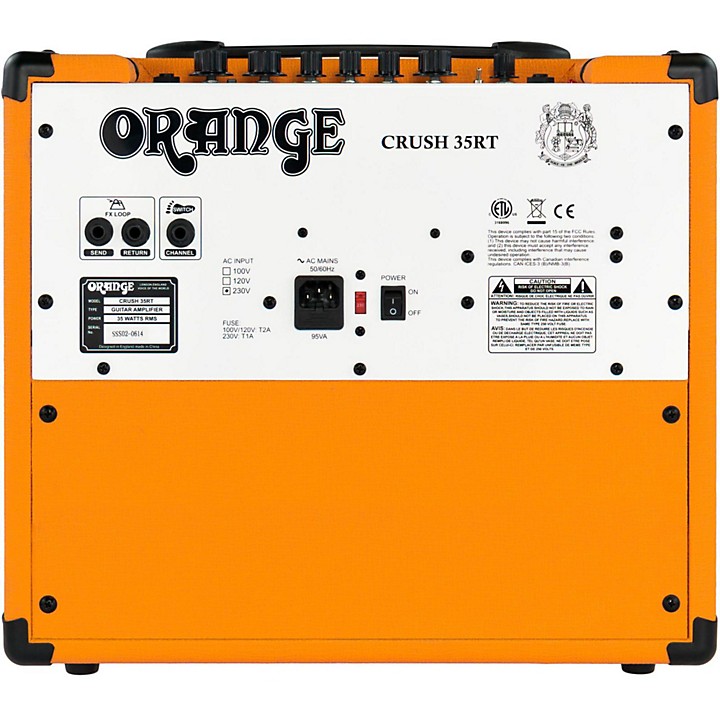 Orange Amplifiers Crush 35RT 35W 1x10 Guitar Combo Amp | Music & Arts