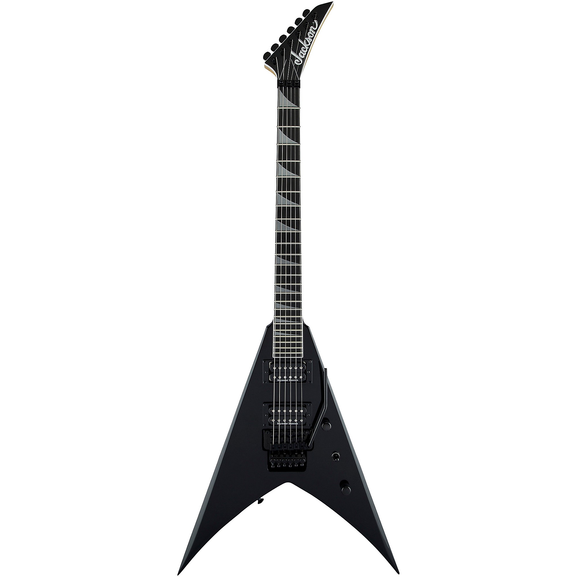ギター Jackson Pro Series King V KV Jackson USA Select King V KV2, Ebony Fingerboard, Gloss Black for