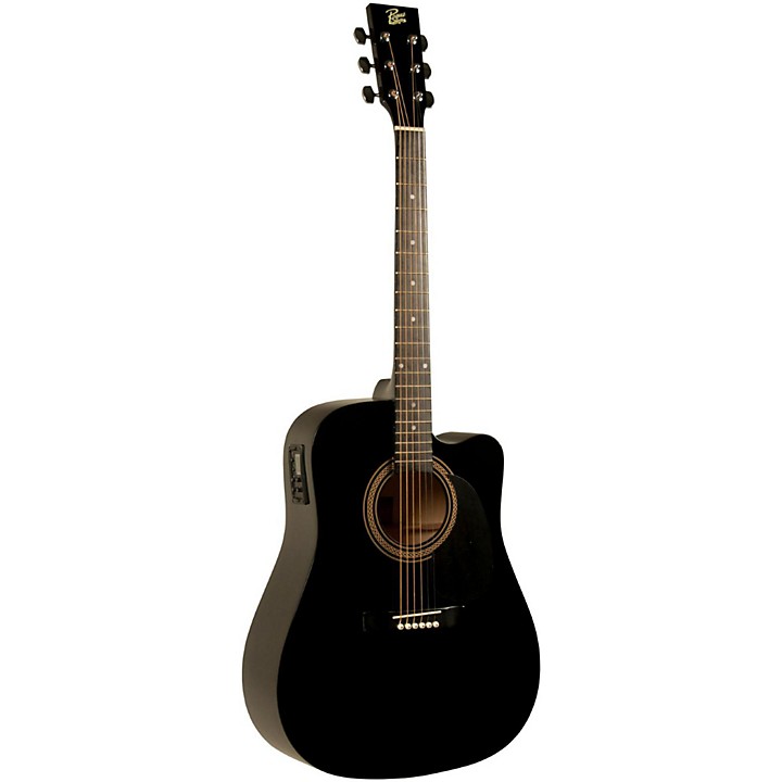 Rogue RA-090 Dreadnought Cutaway Acoustic-Electric Guitar | Music