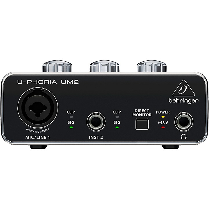 宅録セット (berhringer U-PHORIA UM2) Behringer U-Phoria UM2 | Music & Arts