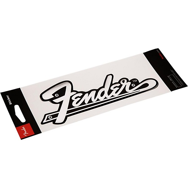 Fender Amplifier Logo 3D Sticker Music & Arts