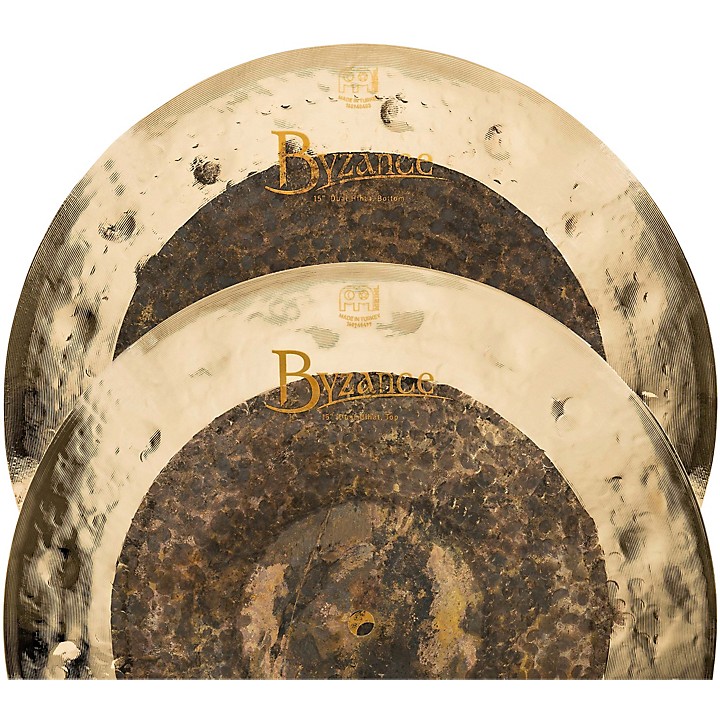 MEINL Byzance Extra Dry Dual Hi-Hat Cymbal Pair | Music & Arts