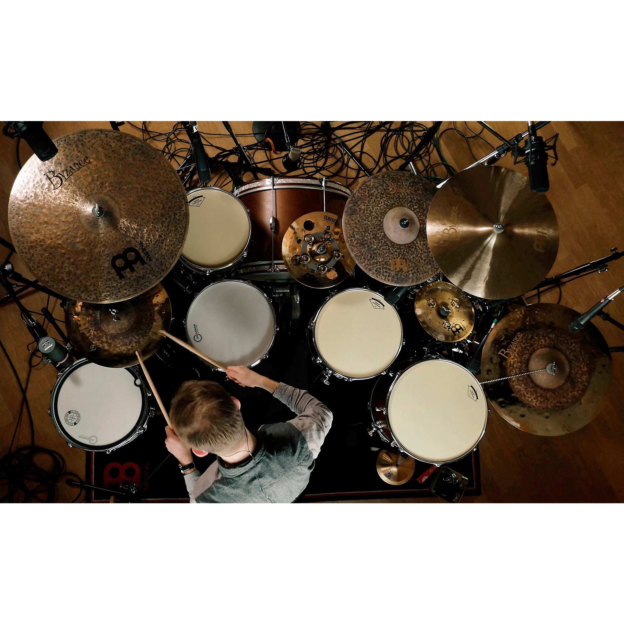 MEINL Byzance Extra Dry Dual Hi-Hat Cymbal Pair | Music & Arts