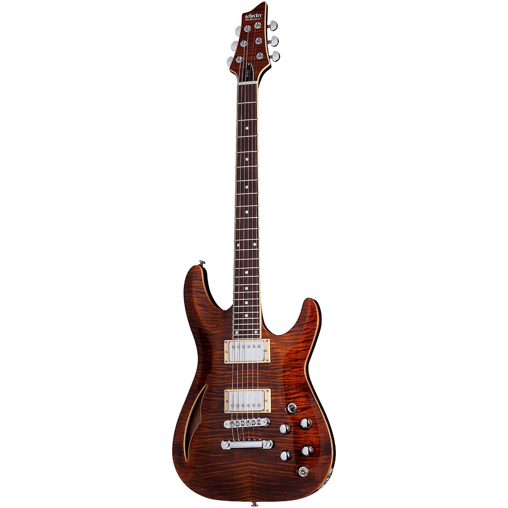 SCHECTER
 エレキギター 赤 SCHECTER EX-5B-24-CTM-FRT (Pink Purple Burst/BM) #241201