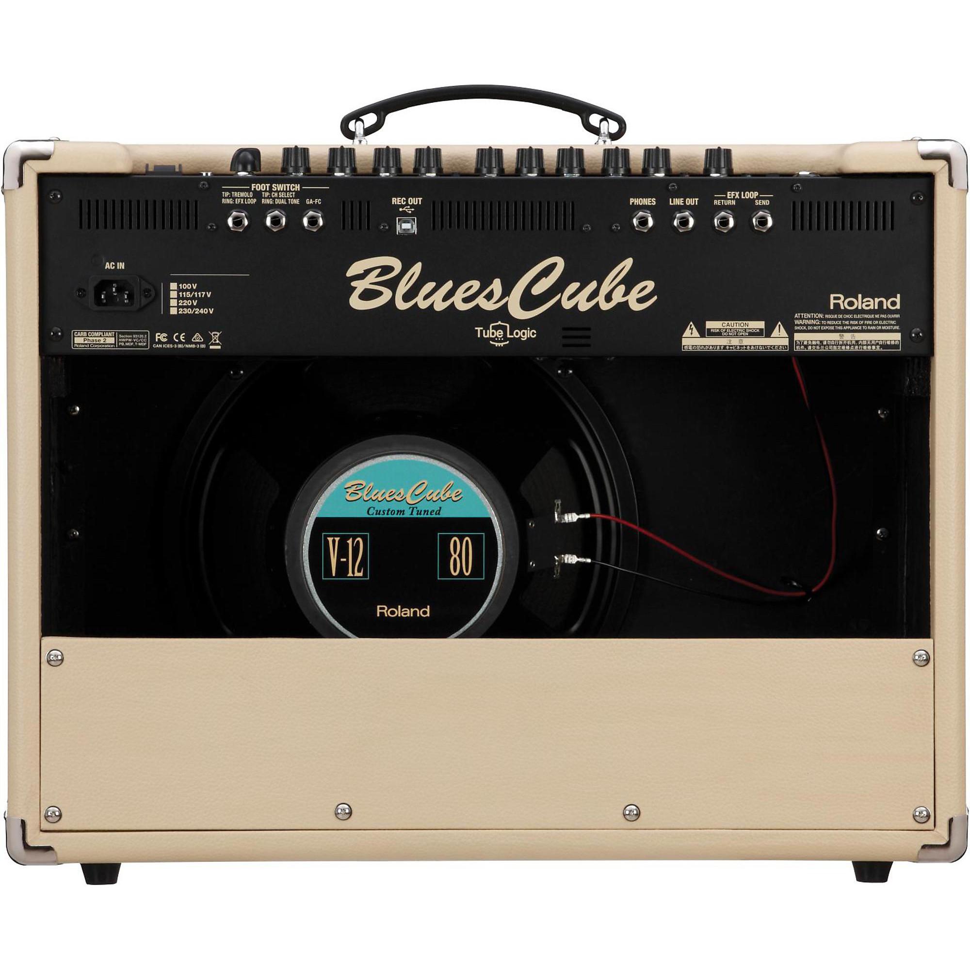 Roland Blues Cube Artist 80W 1x12 Guitar Combo Amp | Music & Arts