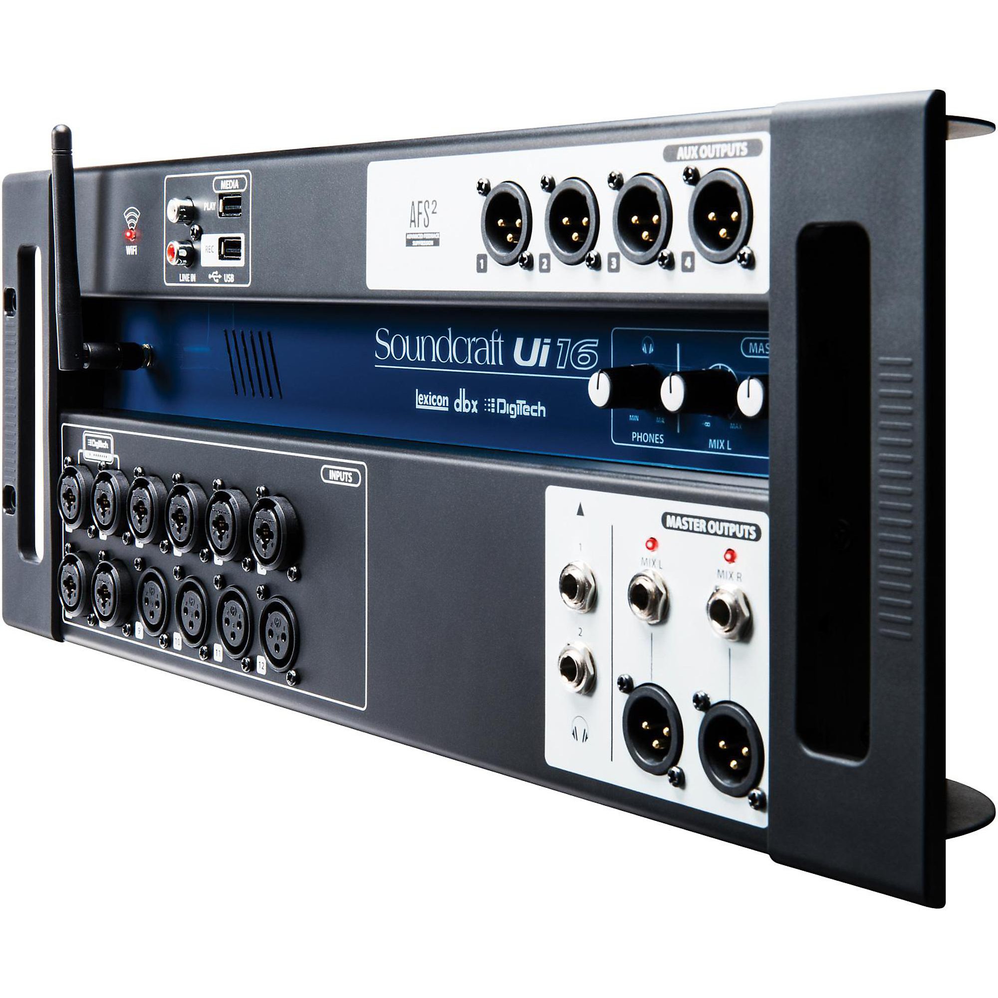 Soundcraft UI16 動作確認 Soundcraft UI16 動作確認
