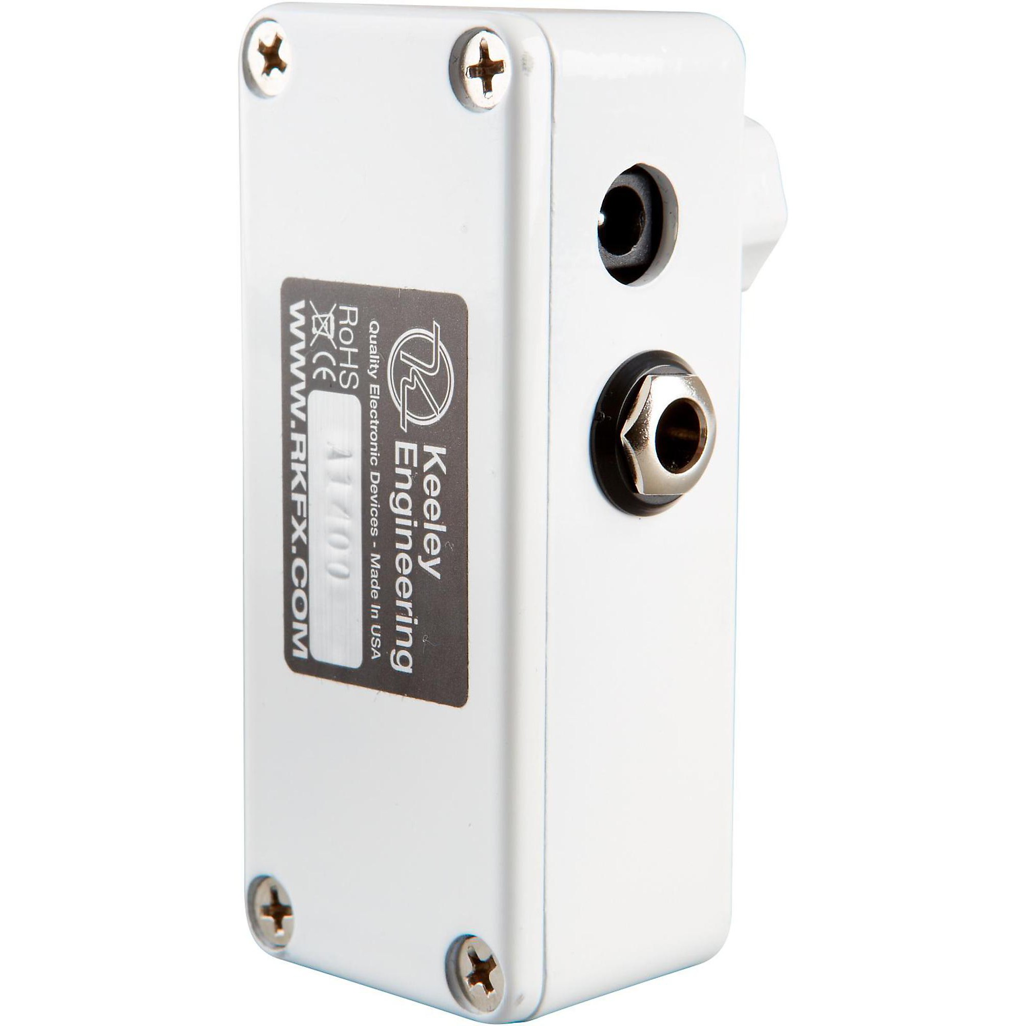 ギター Keeley KATANA Clean Boost mini Keeley Mini Katana Clean Boost Pedal with EBS Patch Cables