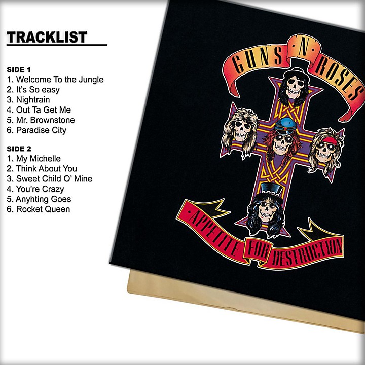 Guns N' Roses - Appetite for Destruction Vinyl LP | Music & Arts