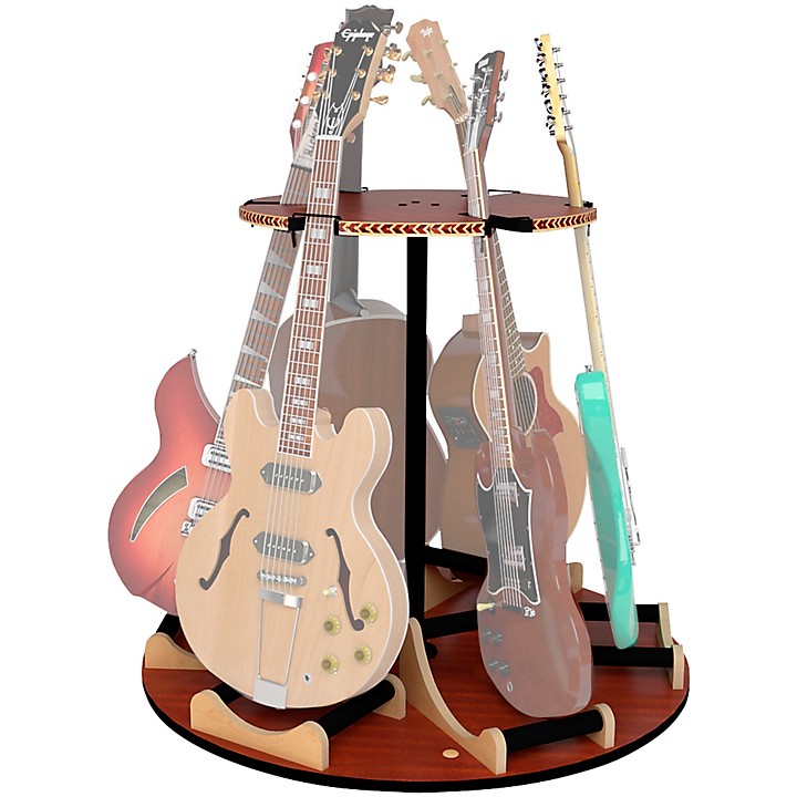 Wooden Guitar Stand, Guitar Rack, Multi-guitar Holder 