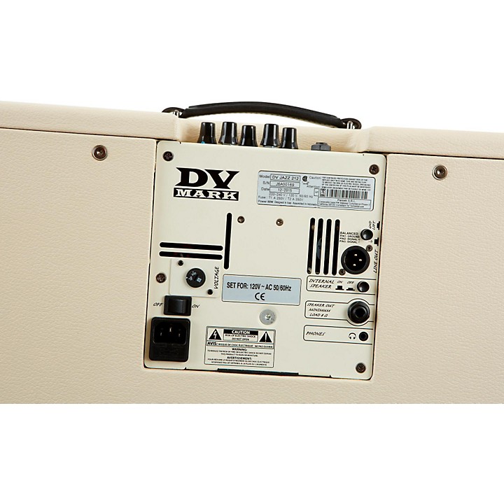 DV Mark Jazz212 50W 2x12 Guitar Combo Amp | Music & Arts