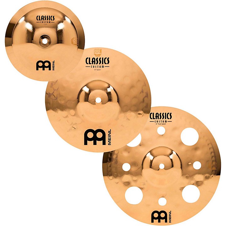 MEINL Classics Custom Triple Bonus Pack Cymbal Box Set With Free 8