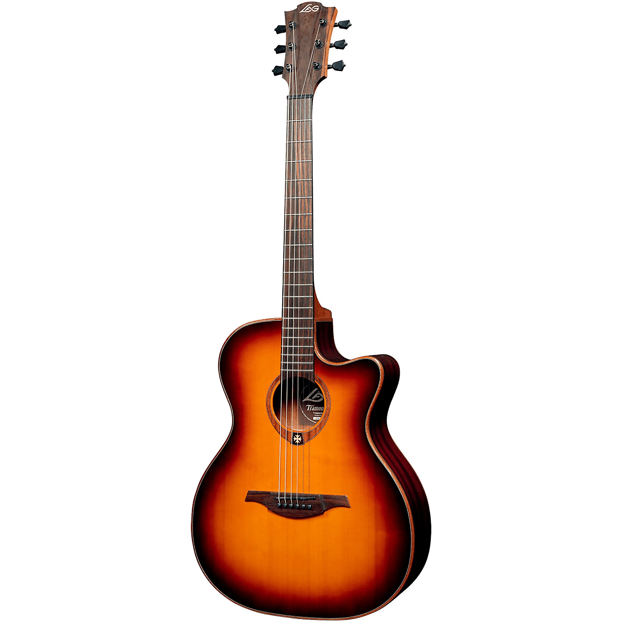 LAG Tramontane T100D アコースティックギター Lag Guitars Tramontane T100ACE Auditorium Cutaway Acoustic