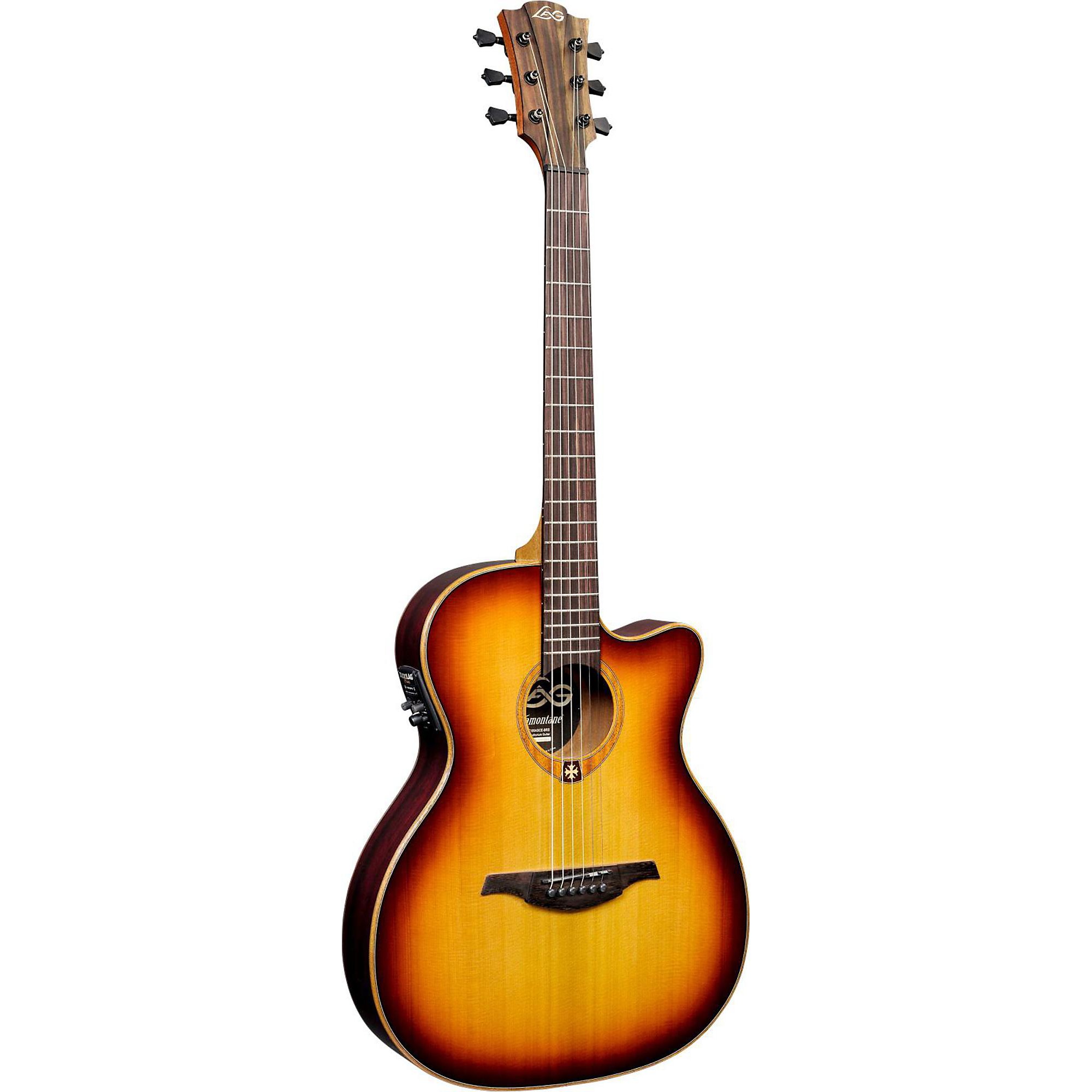 LAG Guitars Tramontane T100ASCE エレアコ ギター Lag Guitars Tramontane T100ASCE Slim-line Auditorium Cutaway
