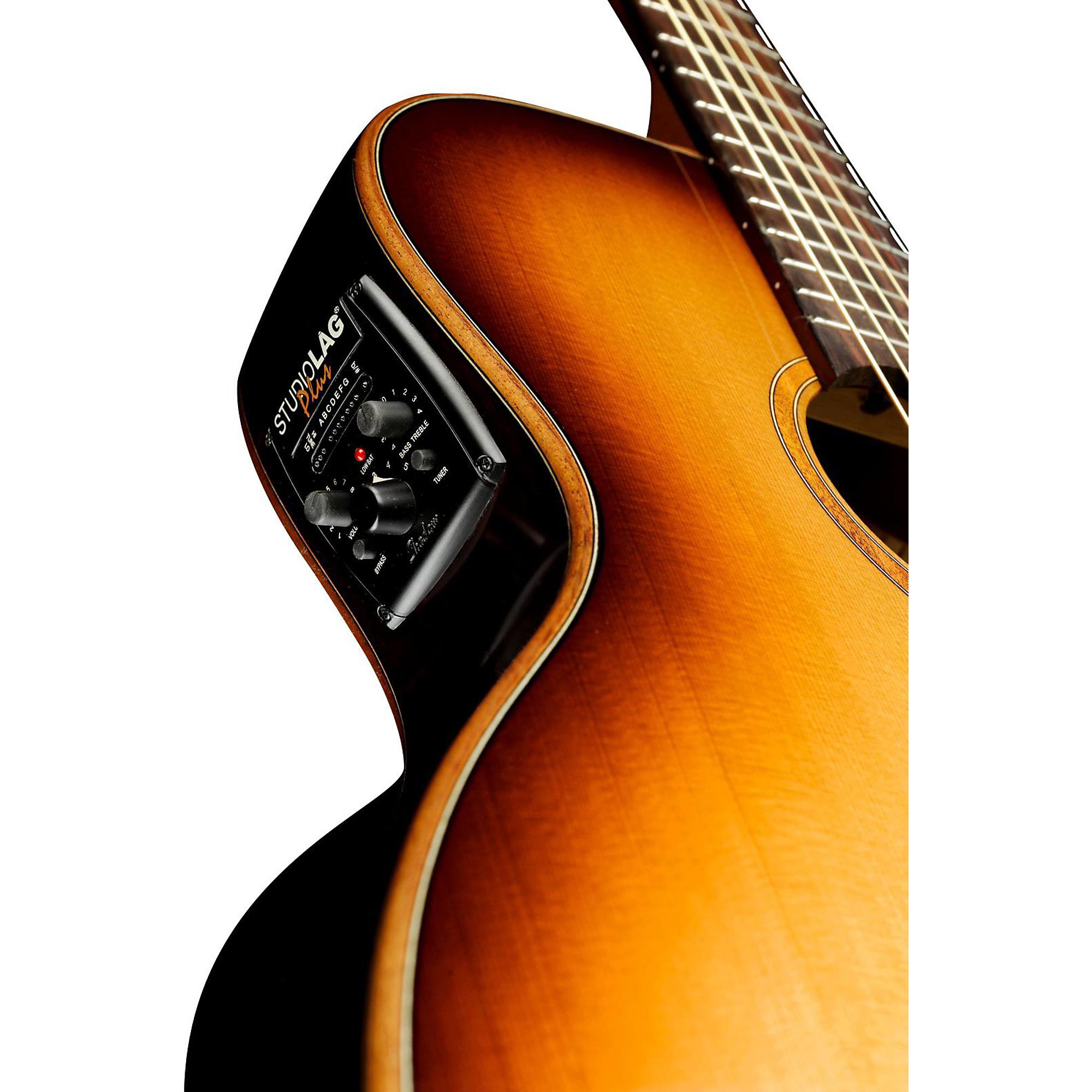 Lag Guitars Tramontane T100ASCE Slim-line Auditorium Cutaway
