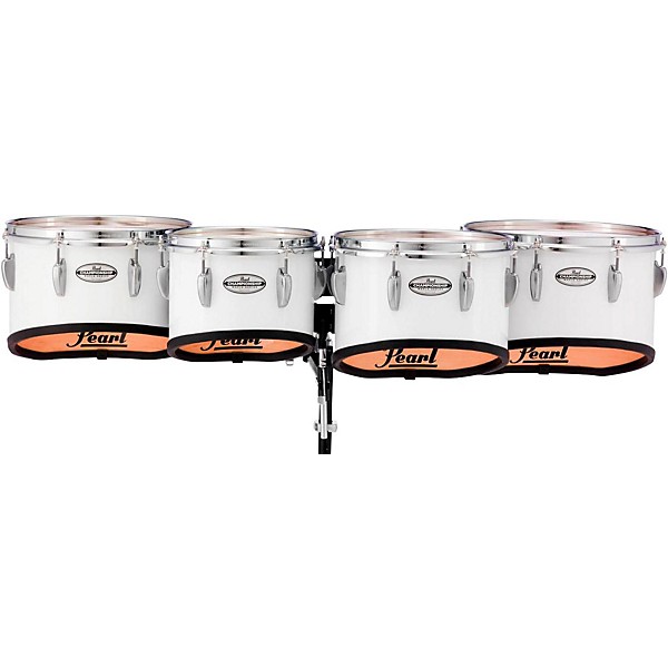 Pearl Championship Maple Marching Tenor Drums Quad Shallow Cut Music