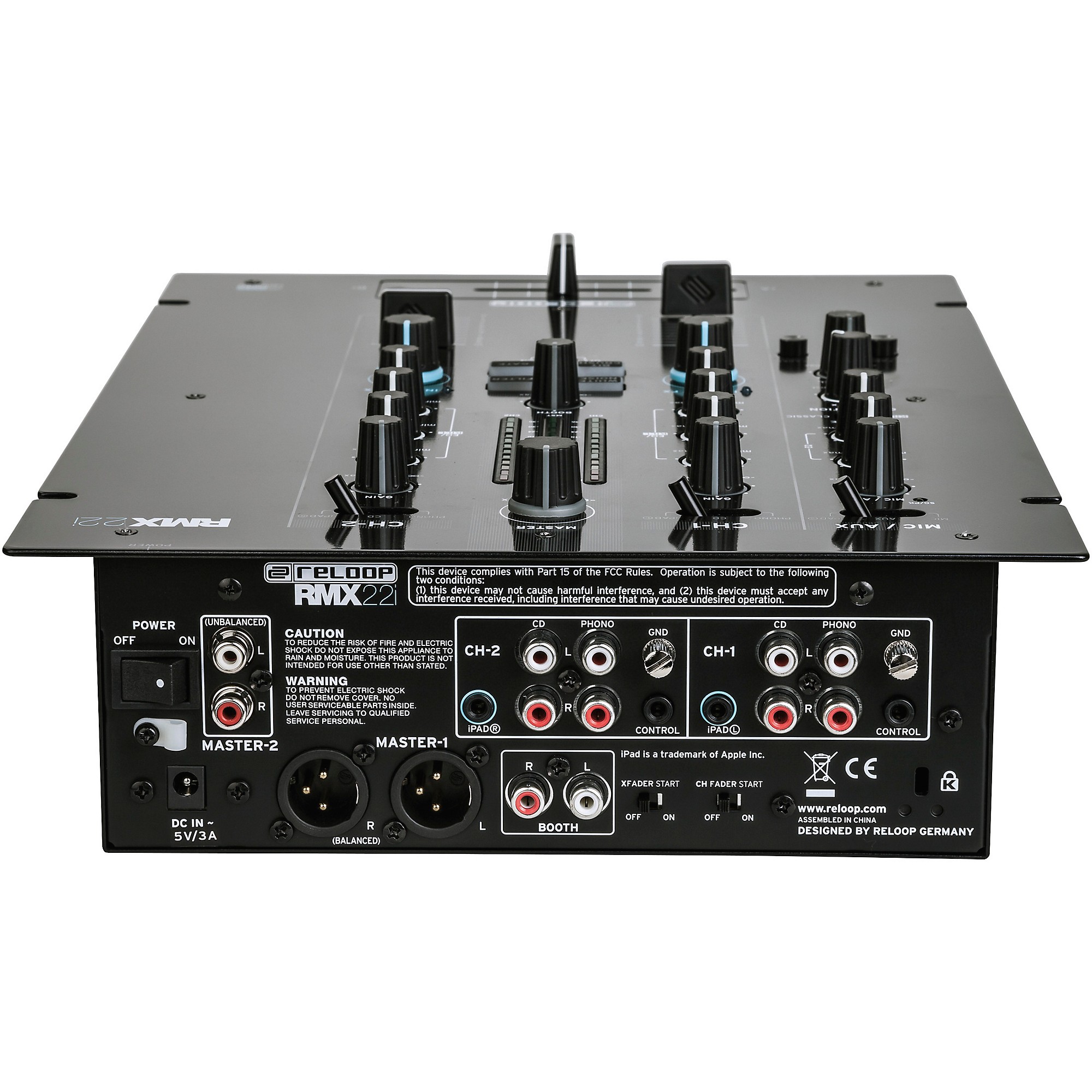 リループ RELOOP RMX-22i Reloop RMX-22I 2-Channel MIDI Mixer | Music & Arts