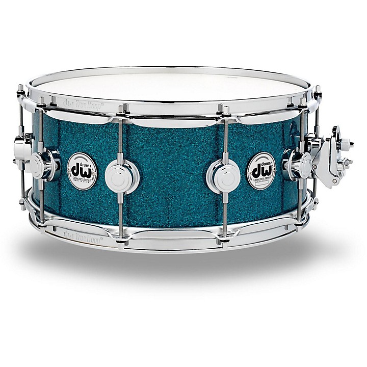 Siri FinishPly Teal Glass Snare DrumSiri FinishPly Teal Glass Snare Drum  