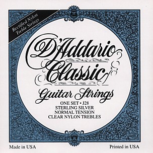 D'Addario J28 Classic Sterling Acoustic Strings Set